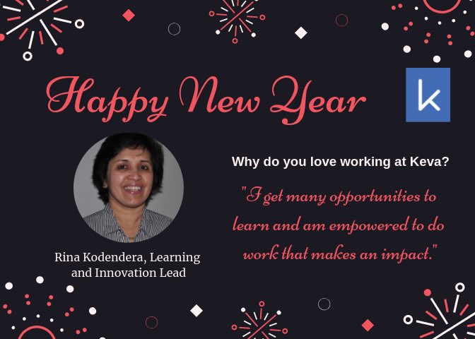 kevahealth's tweet photo. Next up, we have a quote by @rkodendera, our Learning and Innovation Lead at Keva Health, on why she loves working here! #newyearsgreetings #gratitude #KevaHealth https://t.co/JyxoqKO4T2