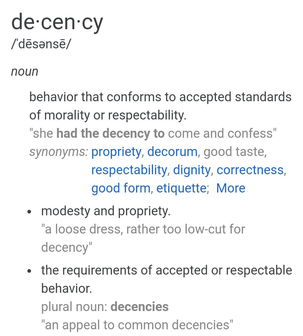In 2018, I was forced to reimagine the meaning of decency and so were many others...
#cryptic #reimagine #decency #thenewbar