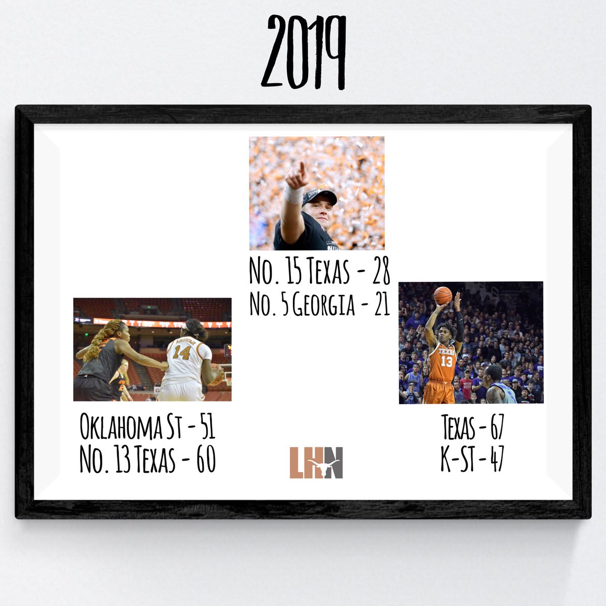 LonghornNetwork's tweet photo. Hello.

Texas is 3-0 in 2019.

That is all. https://t.co/EI1Ril5RgC