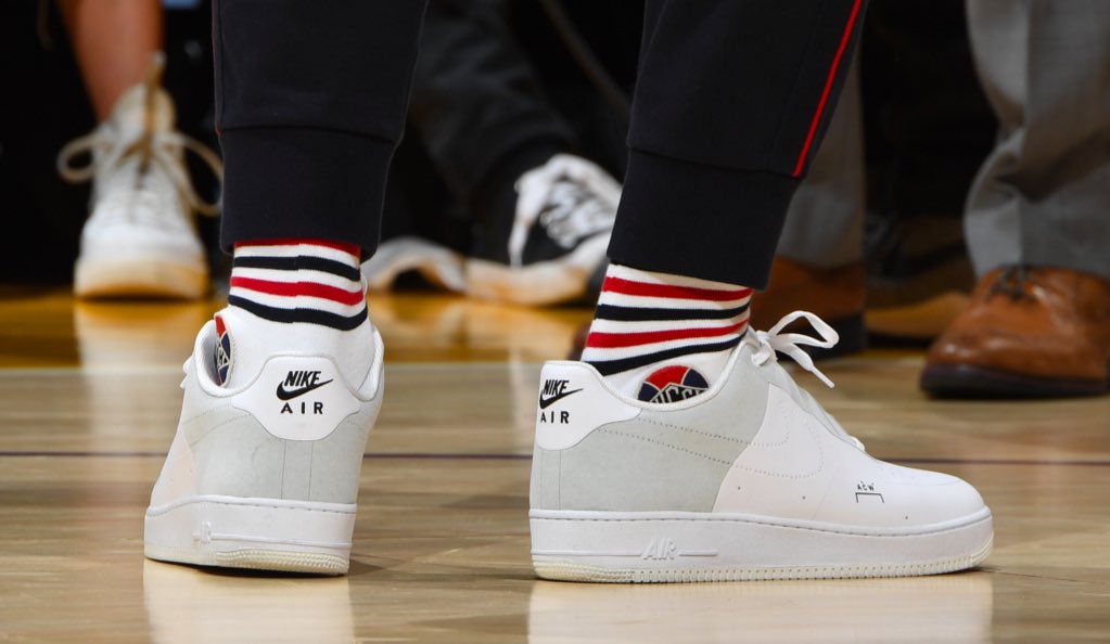 a cold wall air force 1 on feet