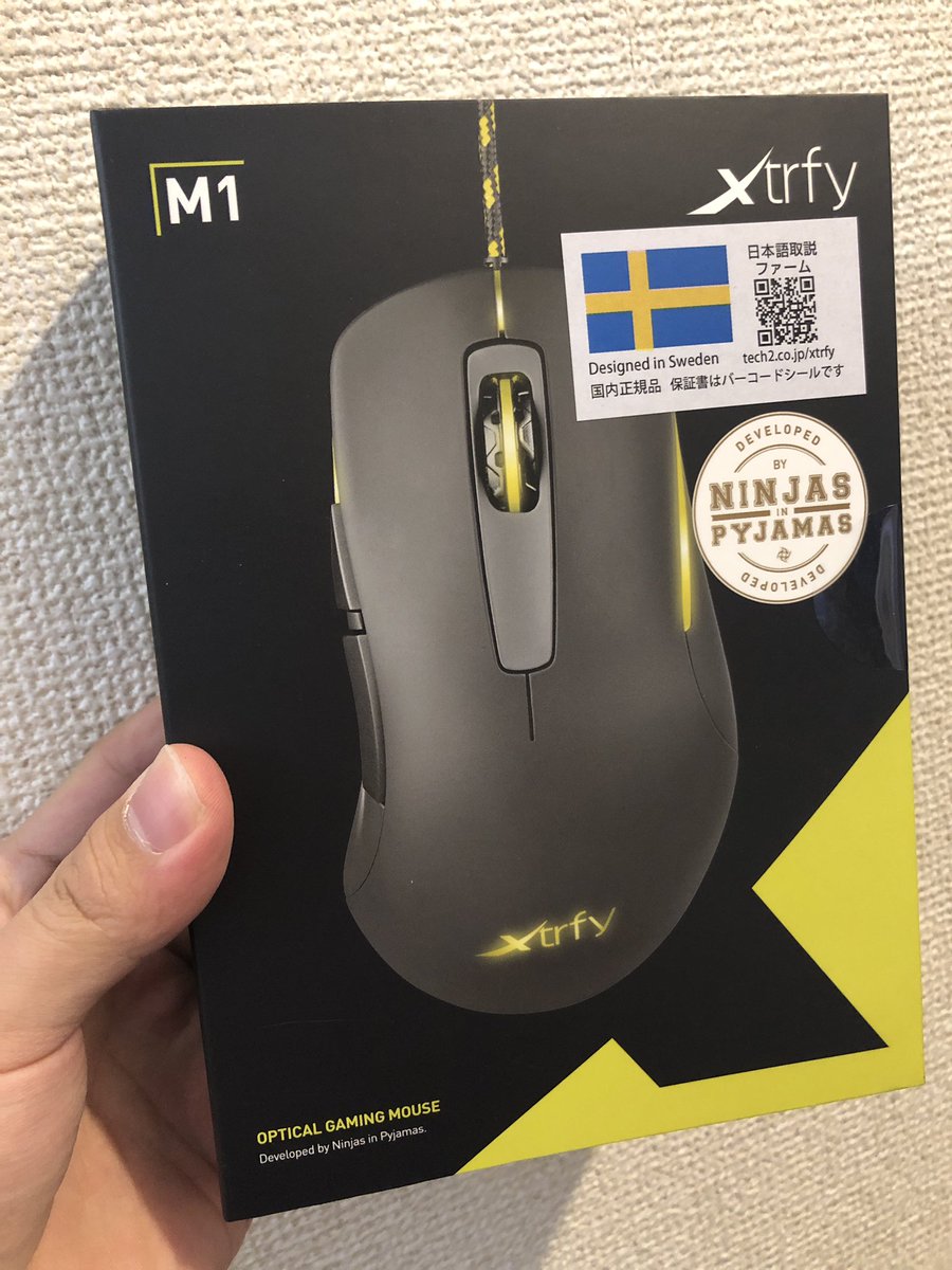 O Xrhsths トンピ Game Caster Sto Twitter Xtrfy Japan様 Xtrfy Japan より ゲーミングマウス Xtrfy M1 含めていくつかデバイスをご提供いただきました 1ヶ月間使用してマウスがかなり強かったのでレビューします まず マウスの裏側でcpi マウス感度 の