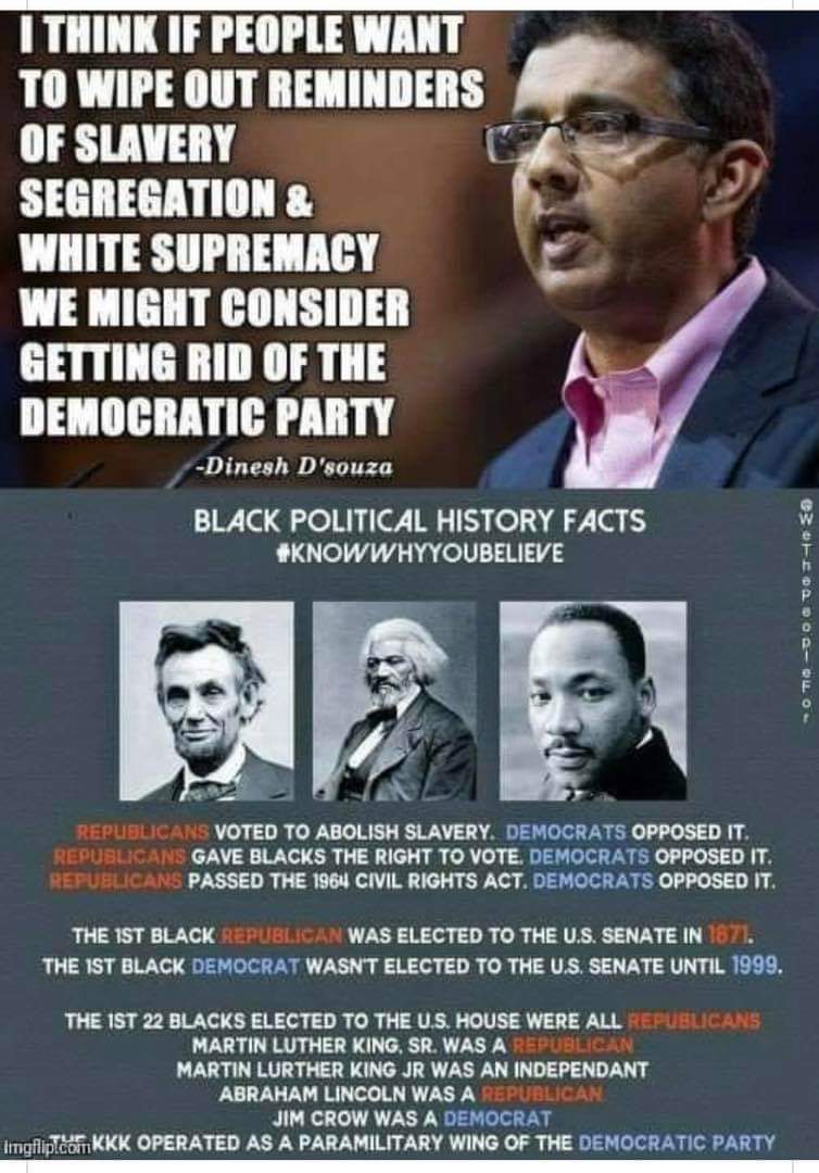 Gregory M. Thayer (@gmthayer1) on Twitter photo Black History Month my friends. Celebrate this time & know the truth that Republicans have been the political party that has lifted everyone including Black & minorities up and giving them opportunities to flourish to succeed <a href="/VtPolitics/">Vermont Politics</a> <a href="/VTGOP/">VT Republican Party</a> <a href="/v4v2018/">Vermonters for Vermont</a> <a href="/BTV_GOP/">Burlington GOP</a> <a href="/Republicanvt/">Rutland Republicans</a> Black History Month my friends. Celebrate this time & know the truth that Republicans have been the political party that has lifted everyone including Black & minorities up and giving them opportunities to flourish to succeed <a href="/VtPolitics/">Vermont Politics</a> <a href="/VTGOP/">VT Republican Party</a> <a href="/v4v2018/">Vermonters for Vermont</a> <a href="/BTV_GOP/">Burlington GOP</a> <a href="/Republicanvt/">Rutland Republicans</a>