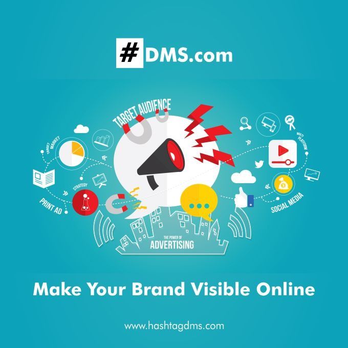 HashtagDMS's tweet image. #OnlineVisibility of your brand is important.
We will help you gain visibility and reach.

#DigitalMarketing #Marketing #Business #SocialMedia #SocialMediaMarketing #Facebook #Designing #Wordpress