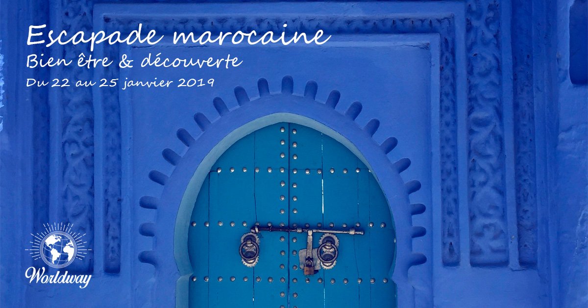 Petite espacade sympathique au Maorc ! Pour une rentrée plein de énergie en janvier ! ⭐🌞👍😎 #voyage #BienEtre #Travel worldway.fr/sejourbienetre…