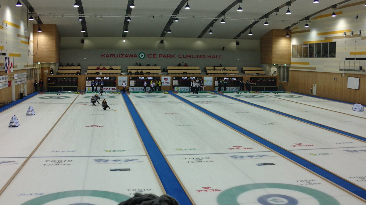 Women's QuaterFinals 始まるー！
#karuizawainternational #軽井沢国際カーリング #curling #Curkal