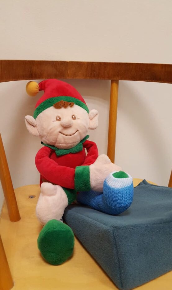 <a href="/SpireFM/">102 Spire FM</a> could you help us?Our little ward elf seems to have gone off on his travels with visitors to the ward, we would be grateful for his safe return! He has a cast on his leg so is very distinctive, thanks and Christmas wishes from all the staff on The children’s ward