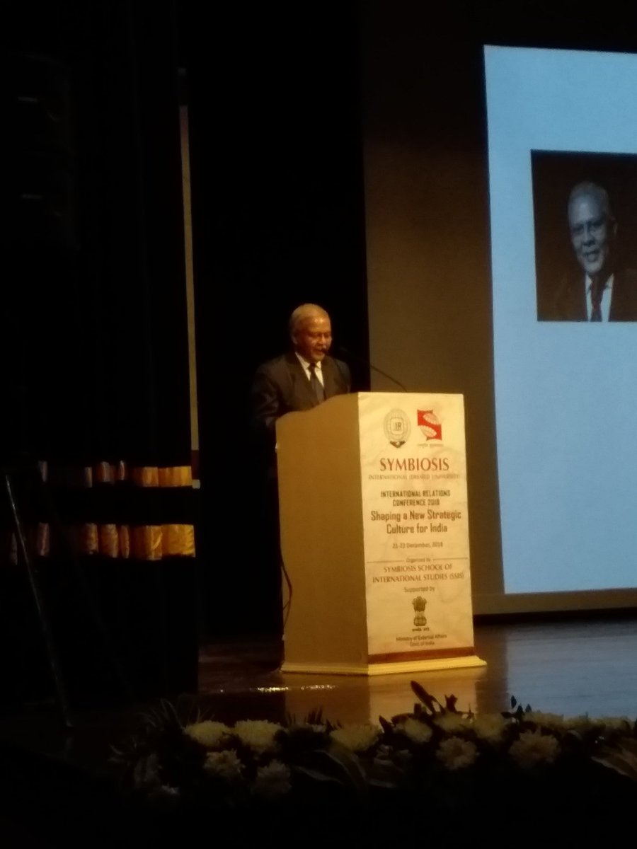 ssis_tweets's tweet photo. Amb. Ashok K Kantha @ashokkkantha speaks at #IRC2018 on India-China Relations. He points out to the new relationship post Doklam as well as the nature of China's state and its foreign relations with the West and the rest of the world. @ssis_tweets #ssis #Pune https://t.co/cjcvGwn9cN