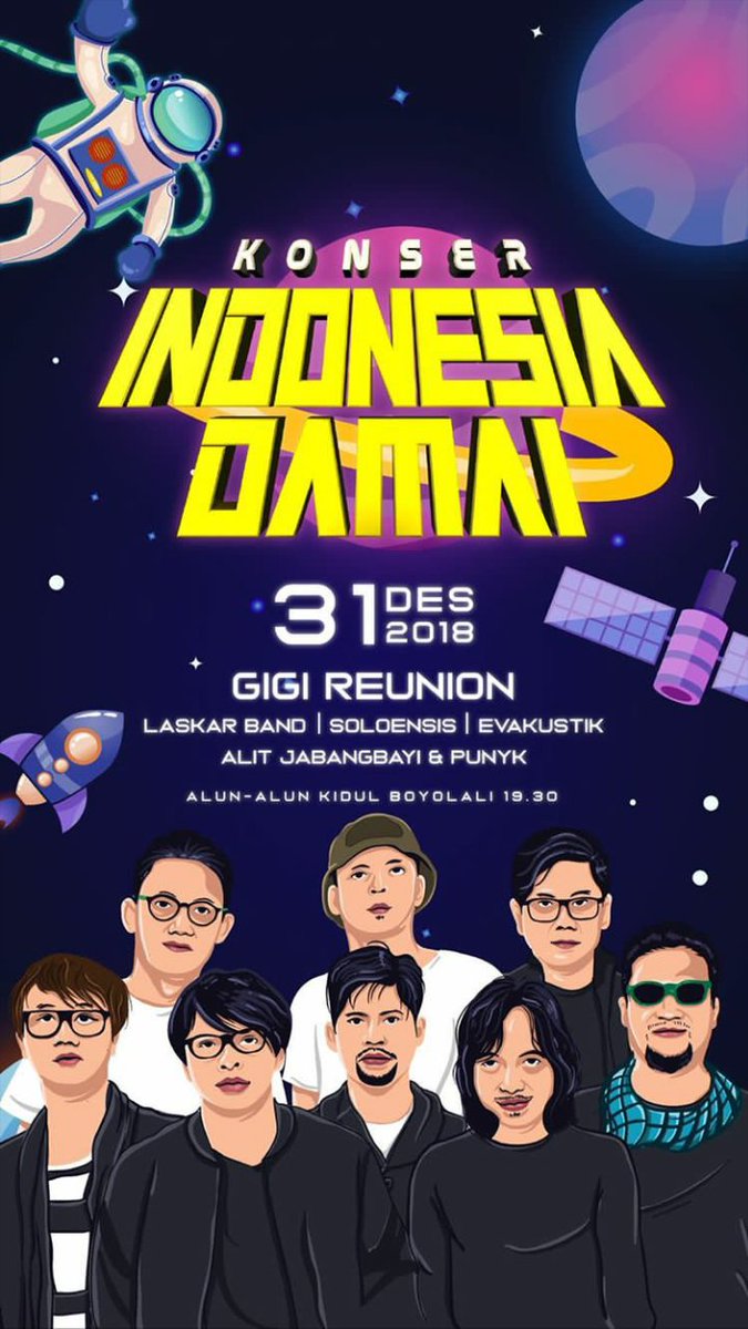 Sebentar lagi <a href="/GIGI_Band/">GIGI</a> <a href="/armandmaulana/">Armand Maulana</a> <a href="/dewabudjana/">Dewa Budjana</a> akan menyapa warga #boyolali via <a href="/projectbyl_/">Boyolali Project</a>