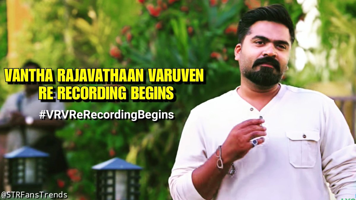 TrollNegativity's tweet photo. RT If you are waiting for #VanthaRajavathaanVaruven updates 🔥 @LycaProductions @aditi1231 @khushsundar
#VRVReRecordingBegins https://t.co/IcMuSyAgJ9