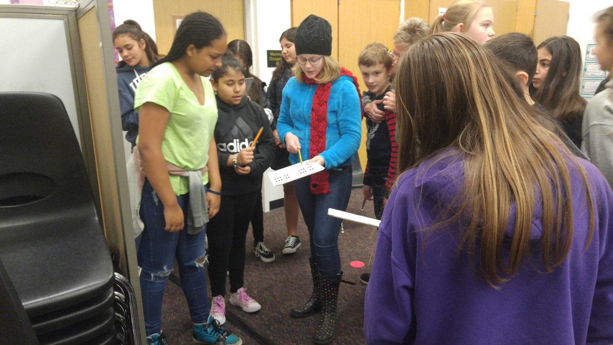 MusicRosedale's tweet photo. 6th graders working together to find the answers for our Music Room Scavenger Hunt! https://t.co/tQjV3N5njs