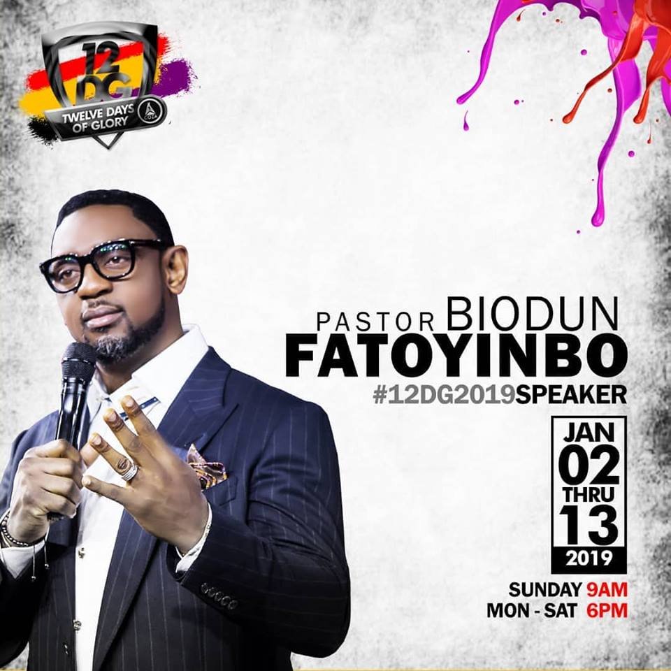DolapoJohn's tweet photo. Season Greetings #Famfriends Happening again live @cozaglobal #12DG2019 from Jan. 2nd thru 13th, 2019. Come experience the #Lord in a new dimension with @BiodunFatoyinbo
We celebrate YOU...
RT, Like and Comment to make your girl #staroftheday
I celebrate you!!! https://t.co/HFCPFtqt3C