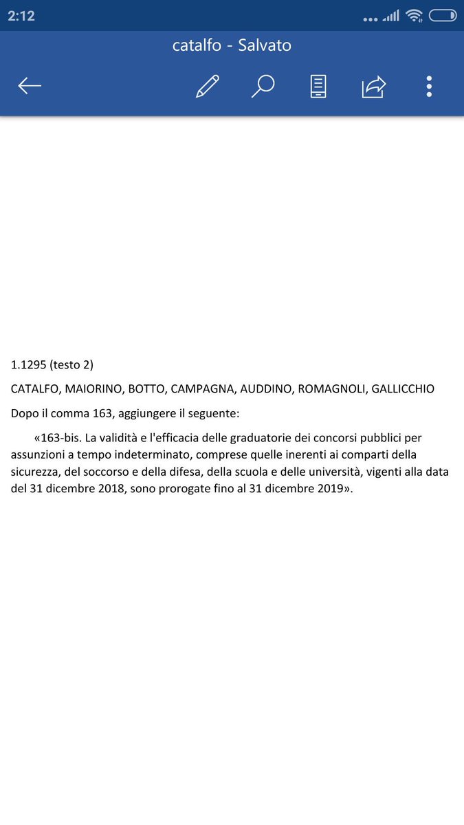 ComitatoIdoneiN's tweet photo. Approvate emendamento 1.1294 testo 2 (proroga 2019 #idonei tutte le graduatorie + difesa,soccorso,sicurezza,scuola, università).in caso contrario,sarete complici di un grave e ingiusto scempio! #prorogagraduatorietutte
@AntoSaccone @rossellaaccoto, @DamianiDario, @AgnesGallicchio https://t.co/r4SluNNLEE