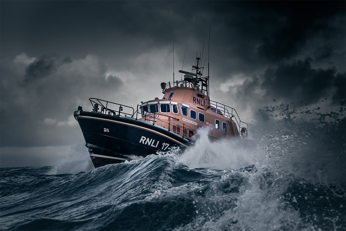 CanonEMEApro's tweet photo. For a heartwarming tale this festive season, take a look at #CanonAmbassador Clive Booth’s (@cliveboothphoto) high octane shots of lifeboats in action, and portraits of the volunteer lifesavers who crew them. https://t.co/BUoB0gIMjw https://t.co/BTKIX2Vj9I