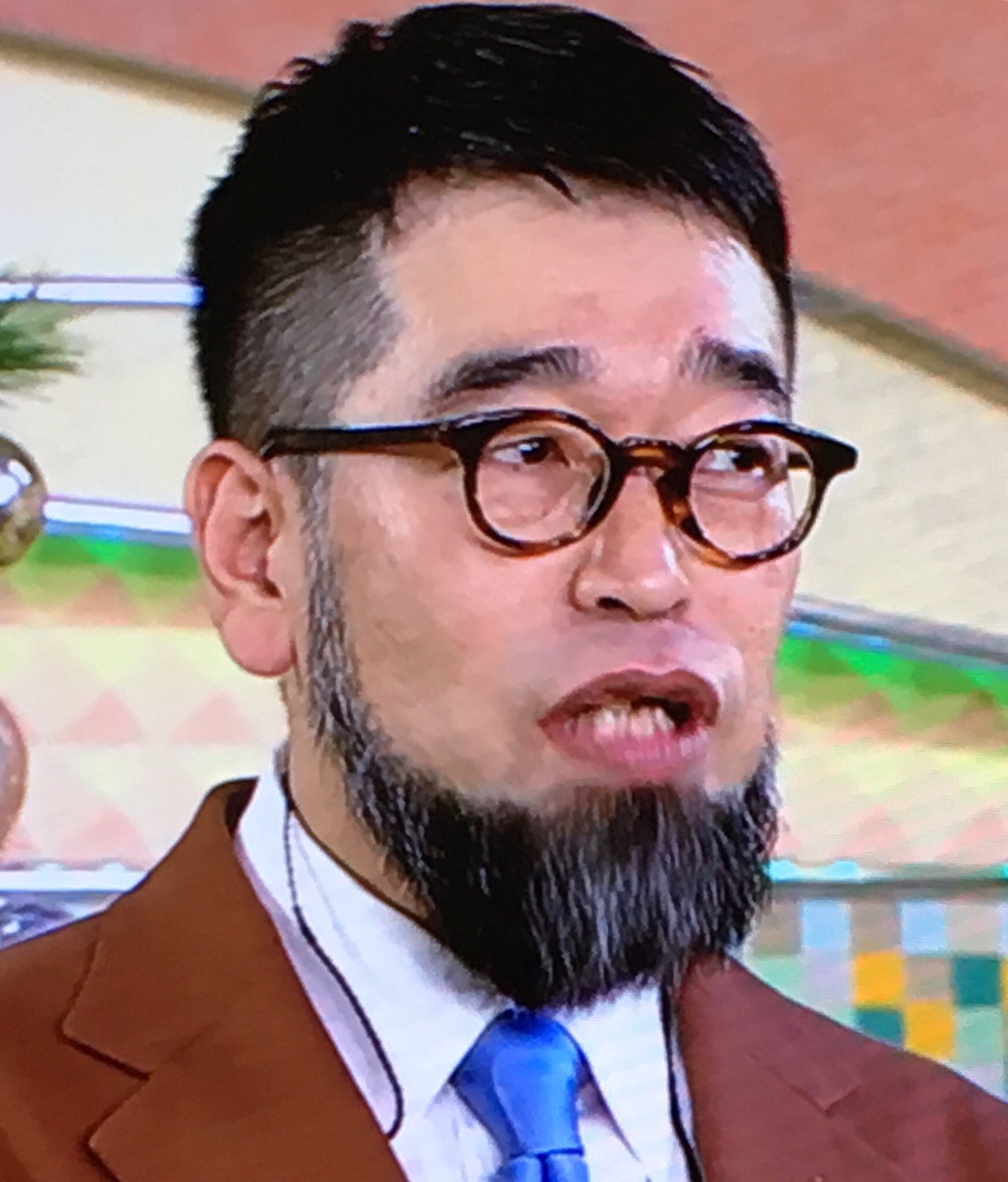 似顔絵師 しばじゅん マッキーのヒゲがスゴいことに 槇原敬之 マッキー ヒゲ 髭 T Co Njdh40trzs Twitter