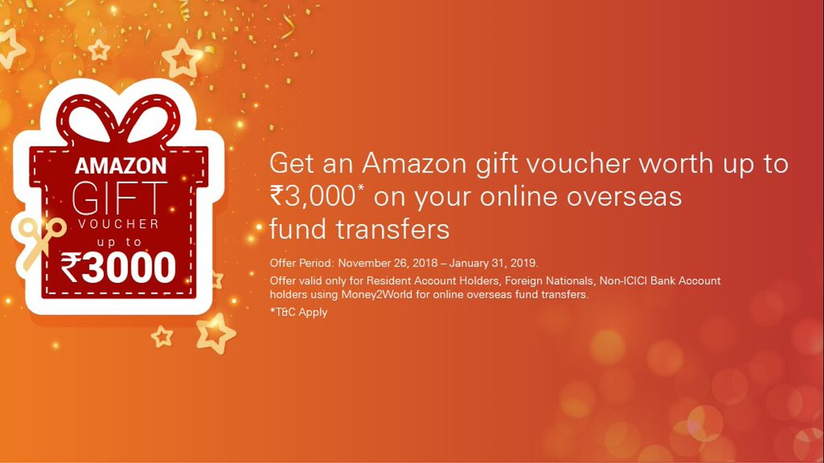 ICICI Bank on Twitter "Now, transfer Money2World using ICICIBank