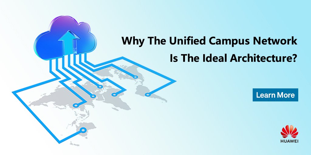 HuaweiNetworks's tweet image. Why is the unified campus network the ideal future-proof digital-ready architecture? Click to learn more: goo.gl/uci4sG #HWIDN