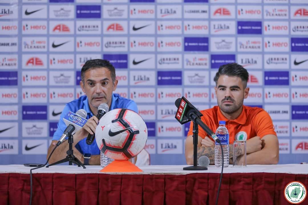 NerocaFC's tweet photo. Pre-match conference ahead of clash with the defending champion Minerva Academy Football & Cricket Club !! #NFCvMPFC https://t.co/g1t5P5PT1y