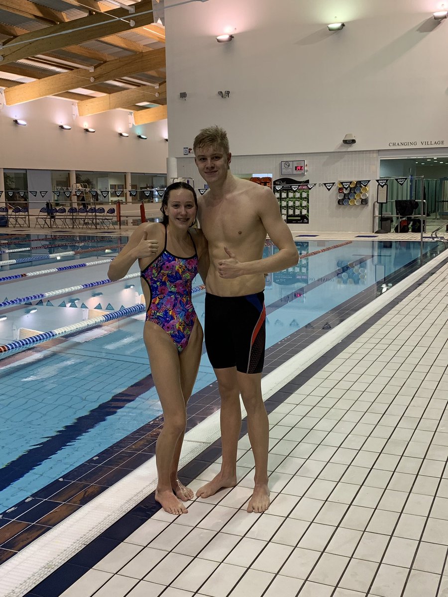SwimLeic's tweet photo. How low can you go winners @maisieelli0tt (2:18) @CharliePoole05 (2:11) #SharpSharp #DirtySpeed https://t.co/jab9snlP5I
