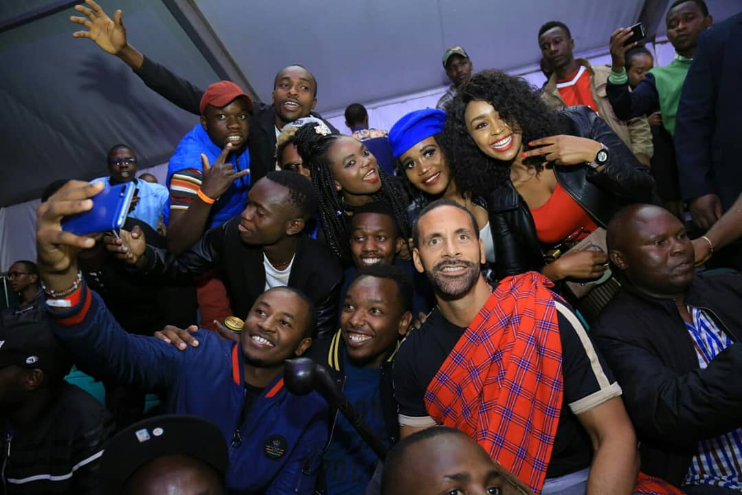Nyacharo_'s tweet photo. Kodak moments caotured during #GuinnessFanZone that was graced by Manchester United Legend Rio Ferdinand, who was meeting #FansMadeOfMore https://t.co/UhjBo7MSiB