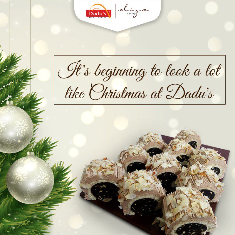 It's just 3 days to Christmas and we can't keep calm. We are all set with more variety of Christmas delights for you, Let's bring in the celebrations with a cheer! #ChristmasDelights #Christmas #Celebration #Sweets #Food #Dadus