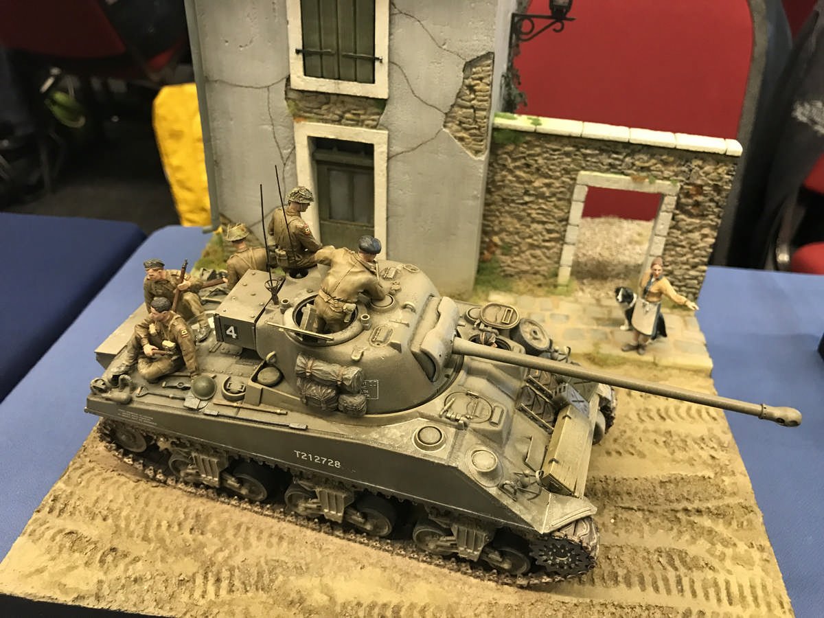 British Tank Riders in NW Europe - Miniature Model