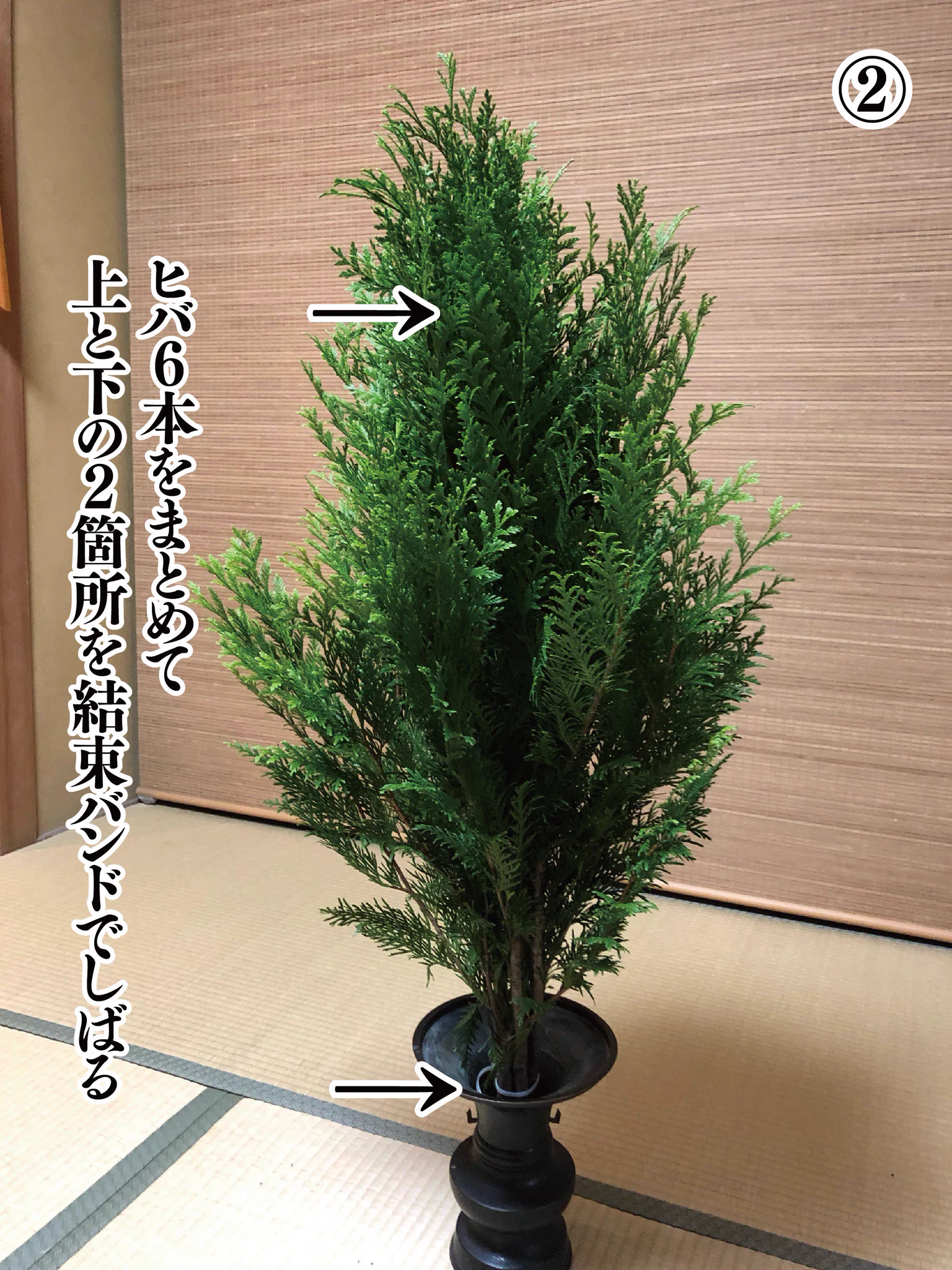 仏教界でもクリスマスを！！仏花を使って華やかなツリーを作ってしまいましたｗｗｗ
