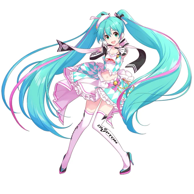 ミクちゃんです。(プリティアイドル感!)よろしくお願いしま〜す!

#fightgsr 