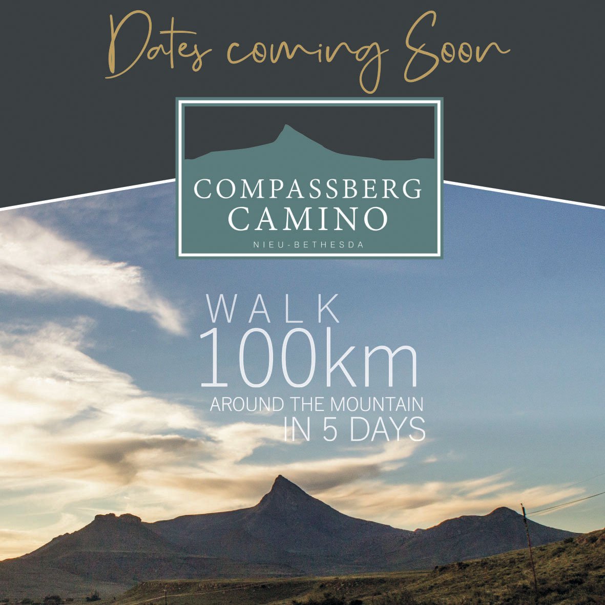 INTRODUCING: The Compassberg Camino in Nieu-Bethesda, brought to you by Karoo Spiritual Retreats
The Compassberg Camino is a circular route around the mountain with staggeringly beautiful views of the Karoo landscape. qoo.ly/u8kku
#KarooHeartland #WowSouthAfrica