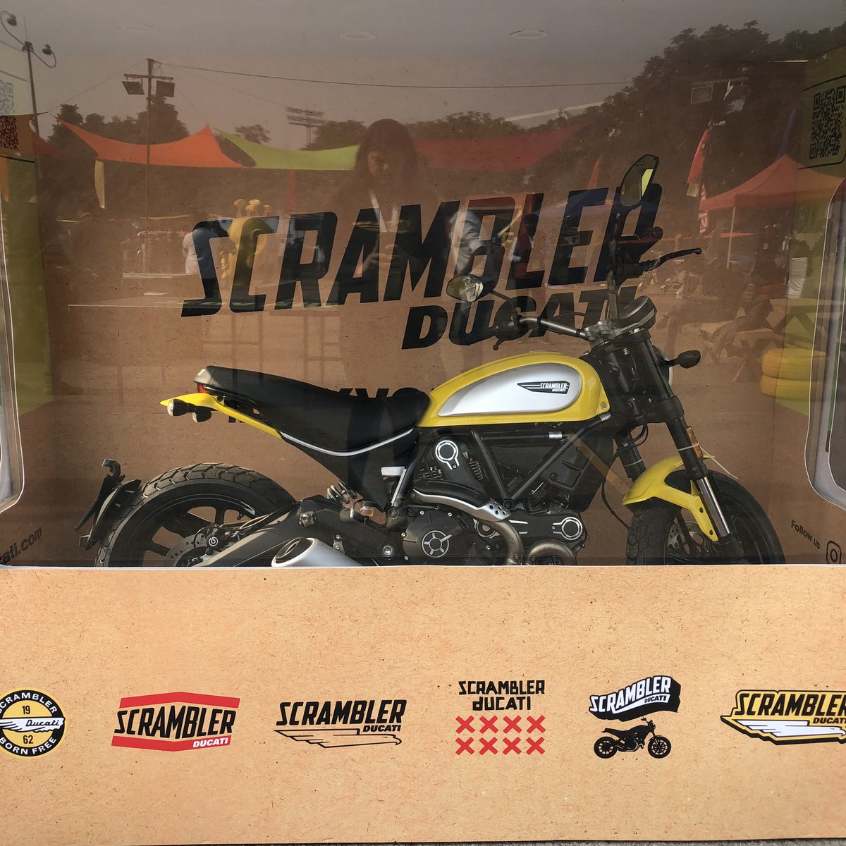 Ducati_India's tweet photo. Weโre at the #RMFIndia !
Feel the freedom at the โLand of Joyโ #DucatiIndia #ScramblerDucati https://t.co/RqgZtReRZE