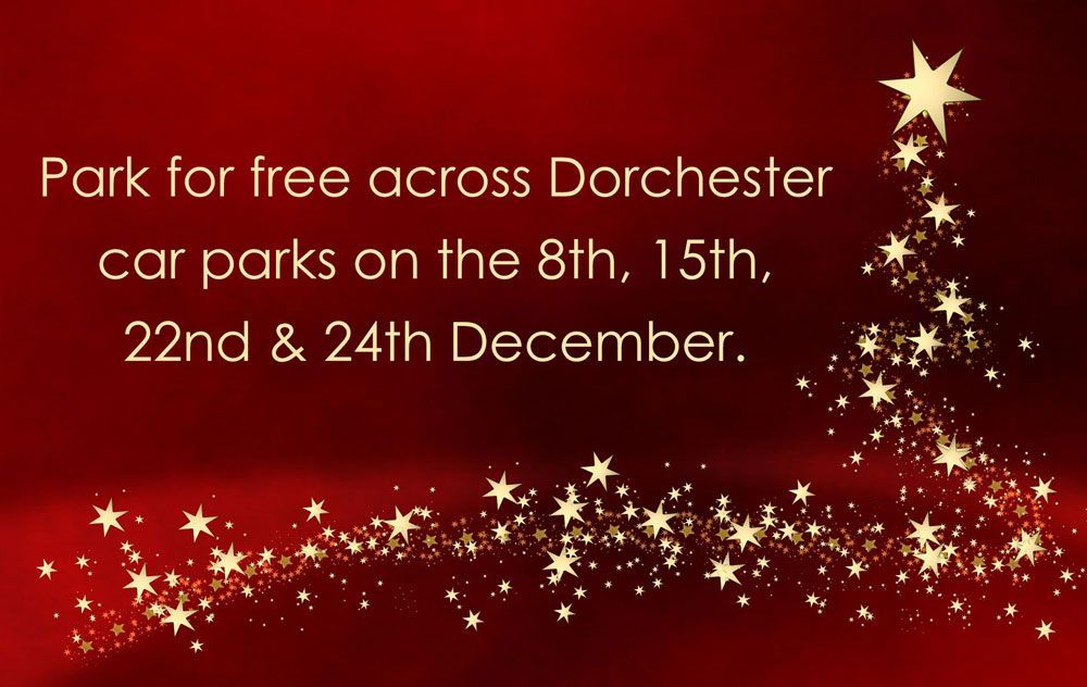 Make the most of free parking in Dorchester today and visit us in store for our Winter Sale! 

#Park4FREE

More Info: goo.gl/SH3kop