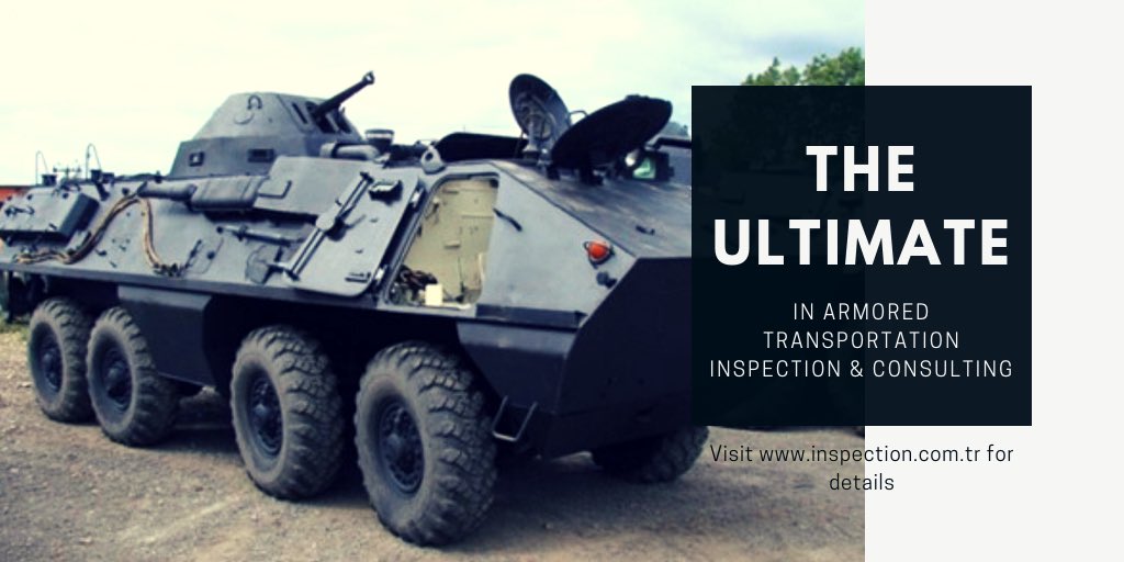 inspection's tweet photo. With more than 30' years of experience of welding and special armor welding; we provide first quality advisory & inspection services to the companies to build armored vehicles for military requirements. #armored #vehicle #armoredvehicle #inspection #LifeinControl #consulting https://t.co/Etx1UsZsWr