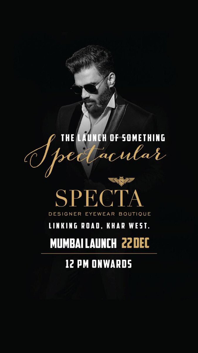 A stunning experience you’d have, discover designer eyewear and rare pieces of spectacles #SpectaMumbai @SPECTALIVE