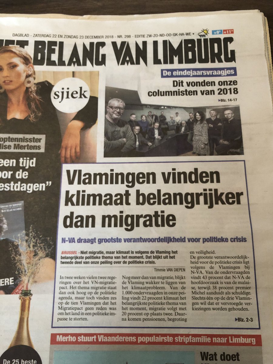 Wim_De_Meester's tweet image. Het Limburgs propagandablad weet blijkbaar hoe u denkt of ... moet denken!
#MindControlMedia