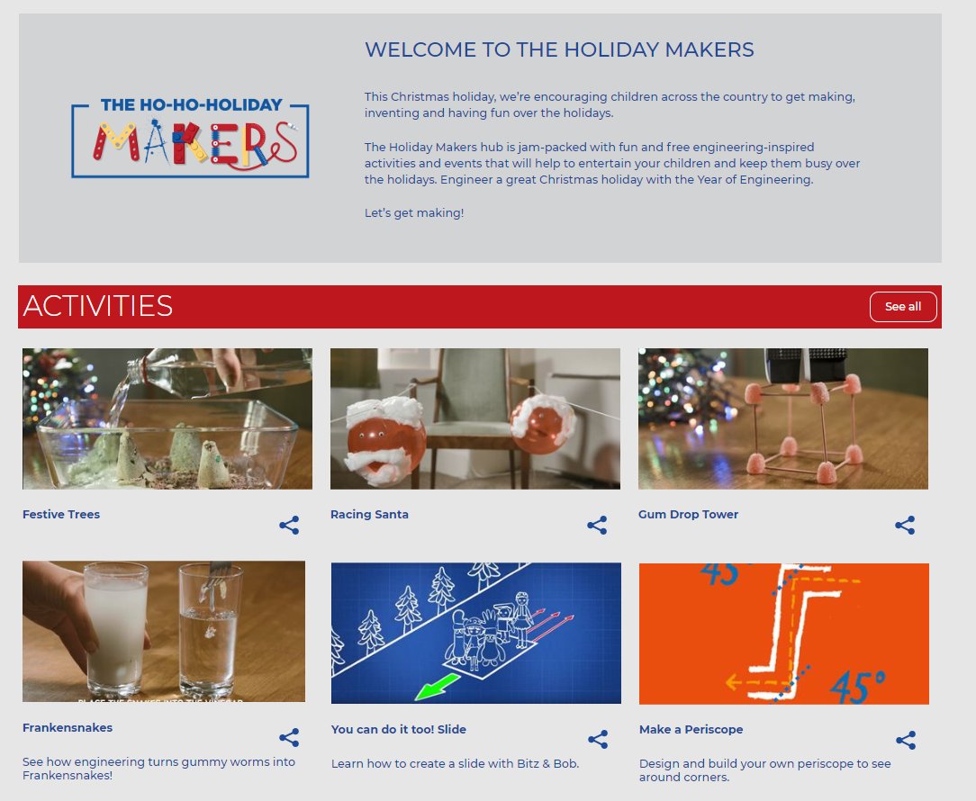 At home with the kids? Try out some fantastic engineering activities and fill the holidays with inventions and problem solving! 

See #YoE full activity selection here: yearofengineering.gov.uk/theholidaymake… #InspireAnEngineer