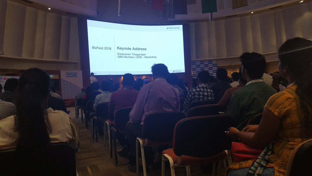 SilveiraMorgan's tweet photo. Attending GBG Mumbai  #BizFest #entrepreneurship #Conference https://t.co/MAtPeQisRu