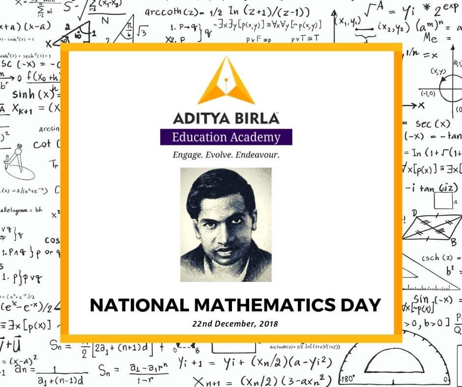 ABEA4Educators's tweet photo. Join us to celebrate National Mathematics Day remembering the Indian Mathematical genius, Srinivasa Ramanujan. In his memory, let's pledge to recognize all those gifted learners in our classrooms and help them reach their true potential!

#ABEA #gifted #education #teachertraining https://t.co/6DMPbdfCat