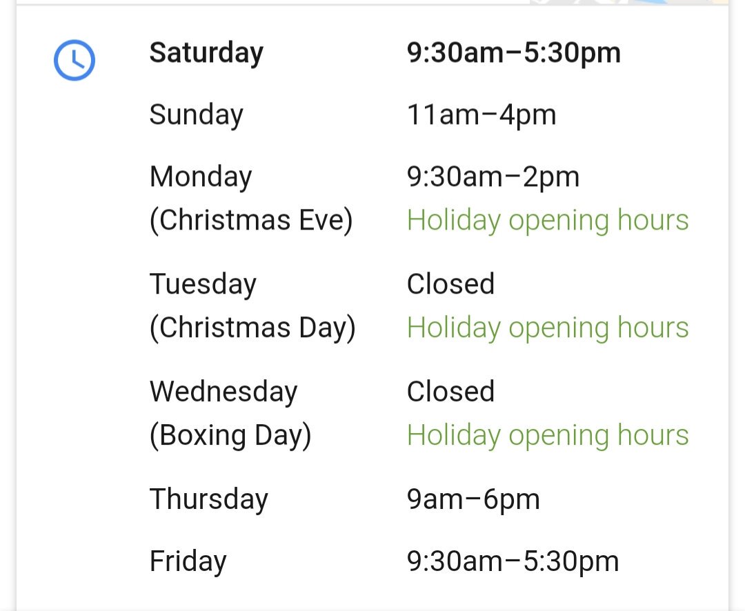 RohanChelmsford's tweet photo. Merry Christmas to you all from all of the staff at Rohan Chelmsford.  Our Christmas opening hours are below. Sale starts 27th!!! https://t.co/OUKeriZjyO