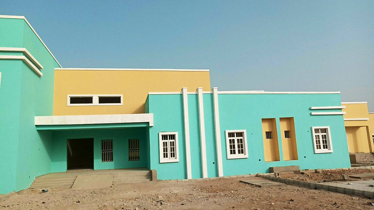 BICTDA_Borno's tweet photo. Ongoing construction of 100 bed capacity ultra-modern hospital at Bolori II, Ngarannam. - @Sharksawn
#BornoHealth #RebuildingBorno #BornoShallRiseAgain https://t.co/dqBJXLj5KF