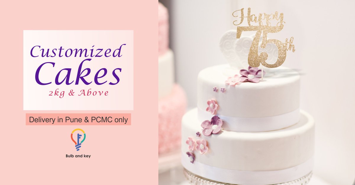 CrazzyFoodies's tweet photo. Dont wait to the time when candles cost more than the cake .
So order your cake online from #BulbandKey
https://t.co/NuMc6l2j30
🎂 Get Customized Cakes.
🎂 Theme cakes.
🎂 Traditional cakes.
🎂 Design your photo on cake.
🎂 Delivery in PUNE and PCMC.
#cakes #ordercakeonline . https://t.co/71fQy2e7Qk