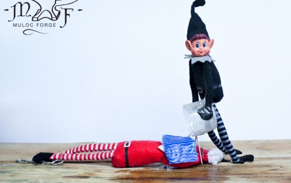 blacksmithbdsm's tweet photo. Day 22 on the bad elf calendar.
Water boarding the ultimate punishment for being a naughty elf. hehe
https://t.co/4rkuSrYh3Q
#elfontheshelfchallenge #badelf
#steelbondage #handforged #bdsm #bondage #fetish #bondagecollar #blacksmith #adulttoys #fetlife #torture #waterboading https://t.co/VcctRXiGZv