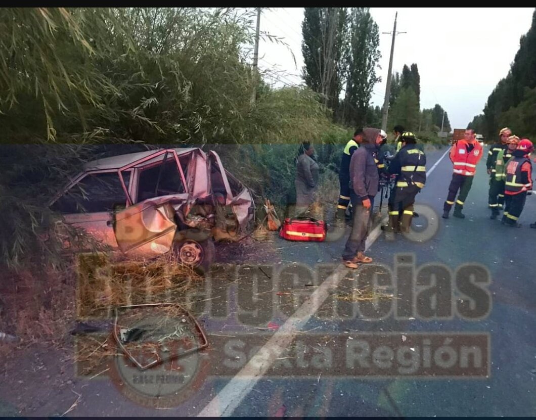 Ahora #SanVicenteTT Imágenes Accidente Vehicular  Ruta H-66  km 19, Sector El Cristo.
Colisión de Alta Energía.
2 lesionados 
1 Fallecido
Ruta Interrumpida.