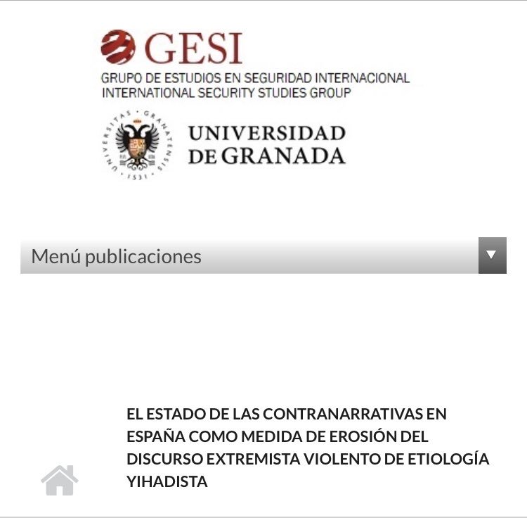 GhurabaMagazine's tweet photo. En las últimas publicaciones de @GESI_UGR sobre contranarrativas en España como medida de erosión frente al radicalismo violento considera que la revista @GhurabaMagazine de @intelsegglobal realiza un efecto de contención de la ideología radical violenta https://t.co/kyisvORpt5 https://t.co/0KVrnAd526