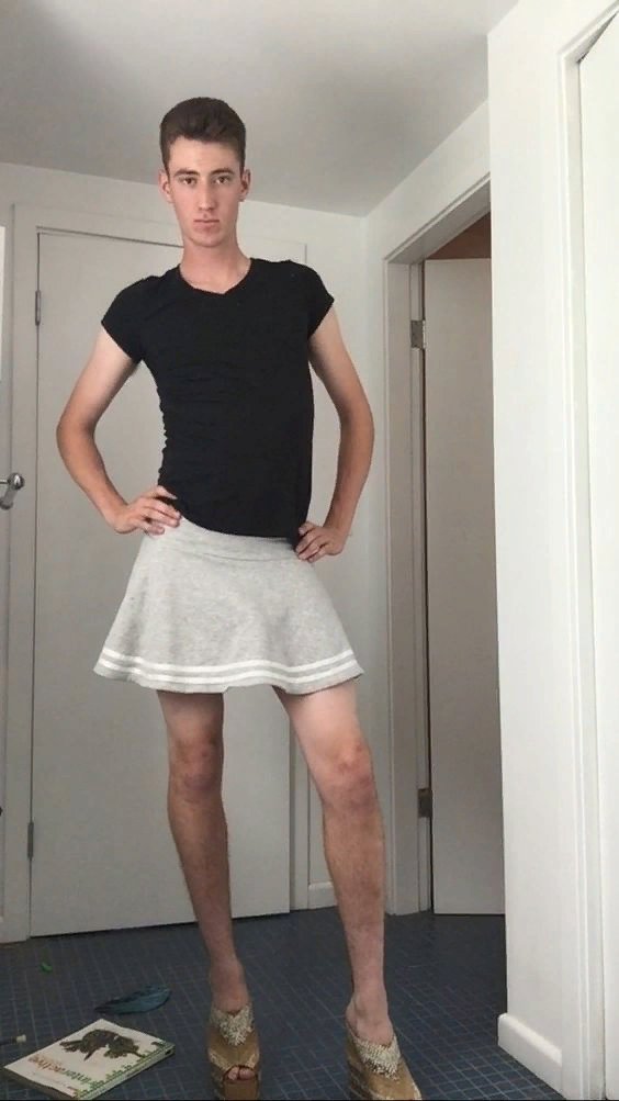 Schoolgirl muscle girlfriend twink