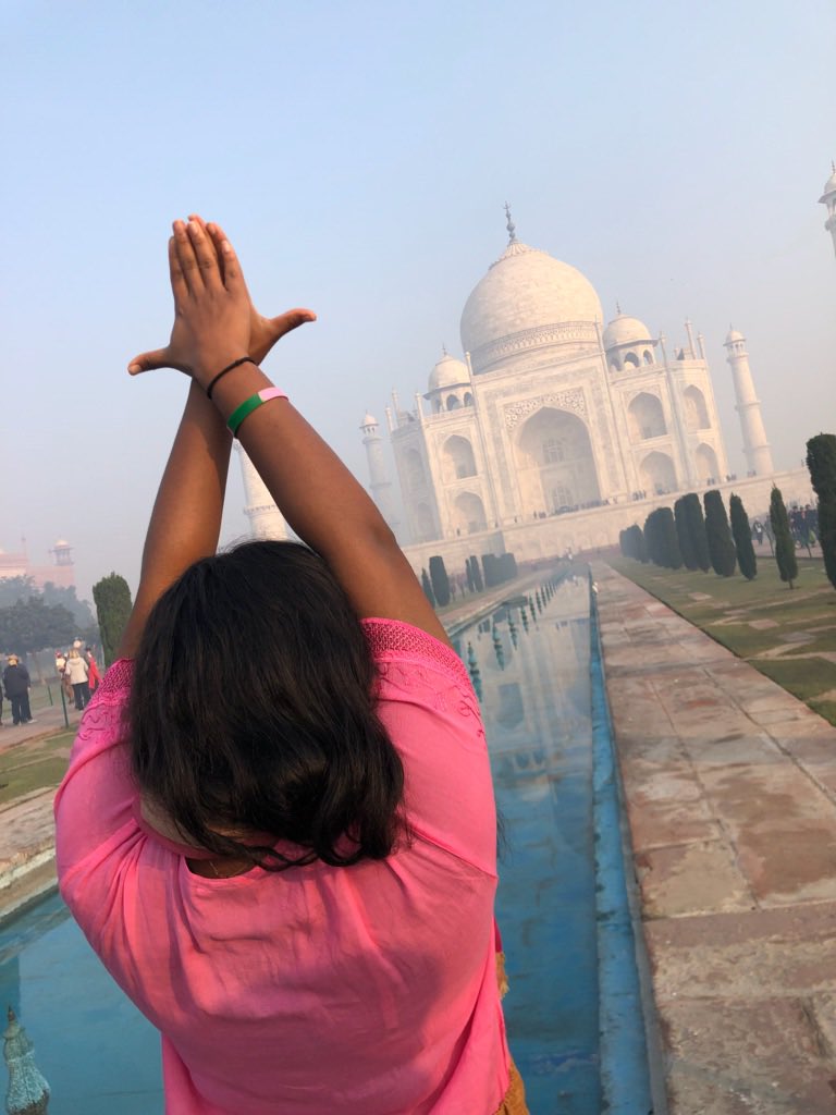 KXPearls's tweet photo. KX is always making moves! our President @adaruth_101 studied India an entire semester though the Honor’s college then went on a 10-day immersive trip to explore the country and experience their culture first hand. #pearlsonpoint #akasareinternational https://t.co/T44Bv1eXuv