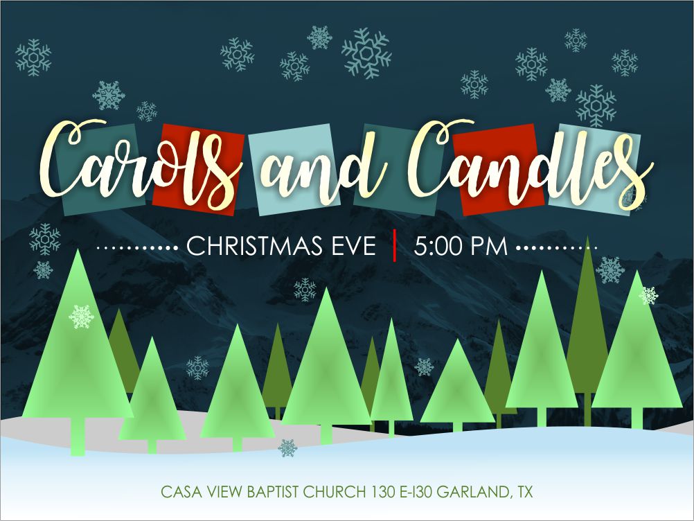 CasaViewBaptist's tweet image. Hope you&apos;re making plans to start your family Christmas celebration by joining us at our Christmas Eve Carols and Candles service.  Bring everyone you know.  It will be a special time of worship and celebration.  For unto us a child is born!