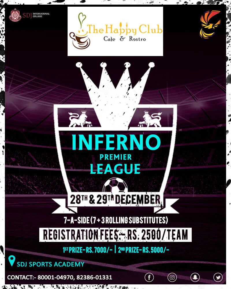 Inferno_fest's tweet photo. Playing football with your feet is one thing but playing football with your heart is another.
#inferno19
#revivalwithzest
#football
#fifa
#ipl
#sdjic
#fest
#surat
#gujarat https://t.co/kzYE1alAvK