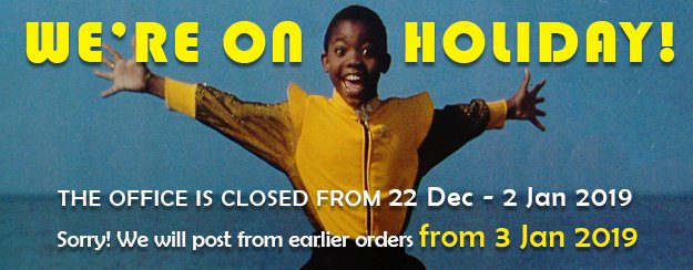 AndyDownbeat's tweet photo. We will be closed between Saturday 22nd December and will reopen on Thursday 3rd January 2019. Happy Christmas to you all. #officeclosedforChristmas #reggae #records https://t.co/kW0lXutVh7