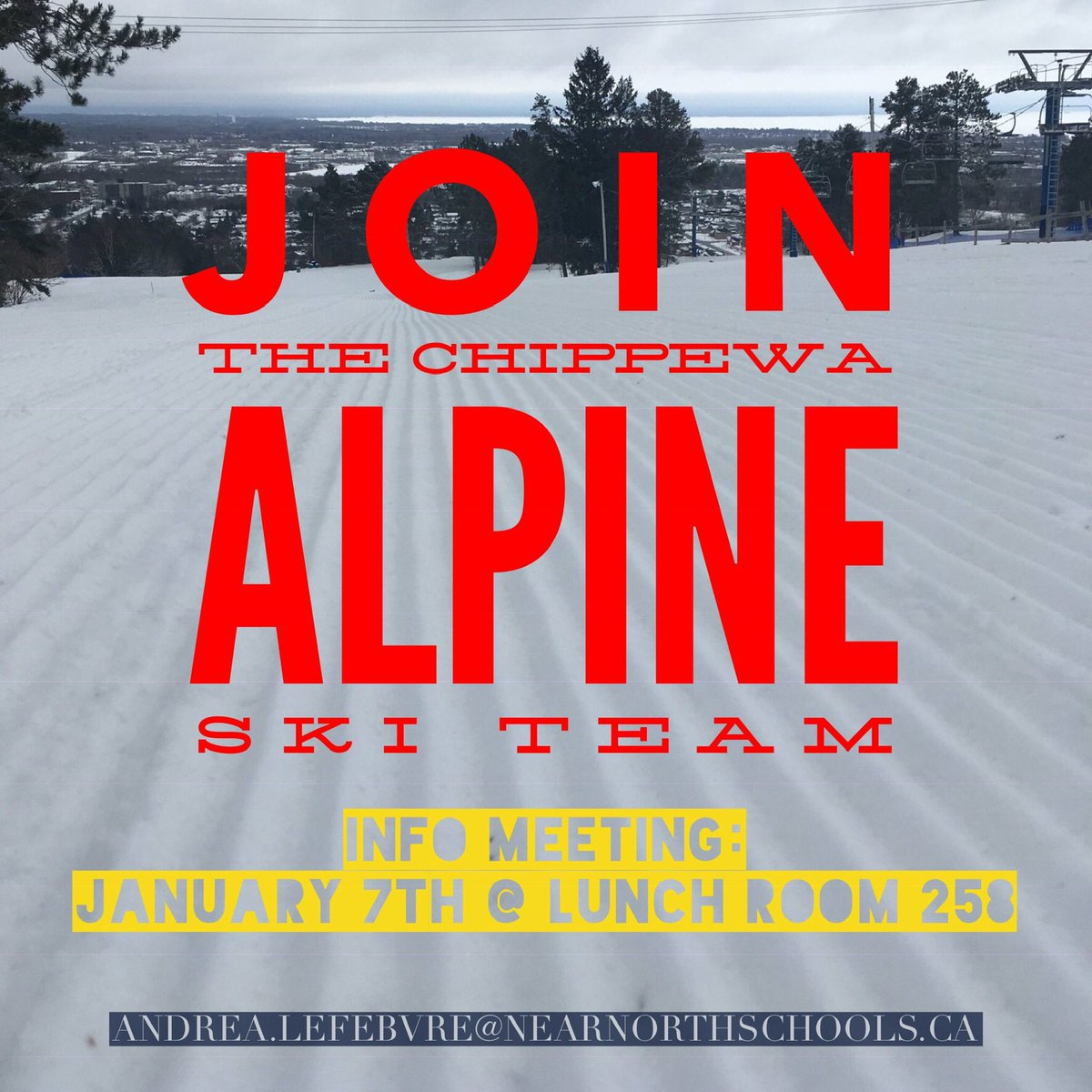 Please help spread the word! Skiing is back. Join the team.