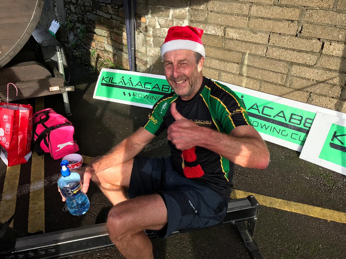 KilmacabeaRC's tweet photo. Chris O'Connor completed a 42.2km marathon row today to raise funds for Kilmacabea RC. 😀 Please support our club at https://t.co/CvworT0cjV @SouthernStarIRL @theirelandguide @theskibeagle @cork_daily @CelticRossHotel  @RowingIreland  #WestCork #rowing @IrishIndoorsRow @SWCYRA https://t.co/j5Ij8LUepe