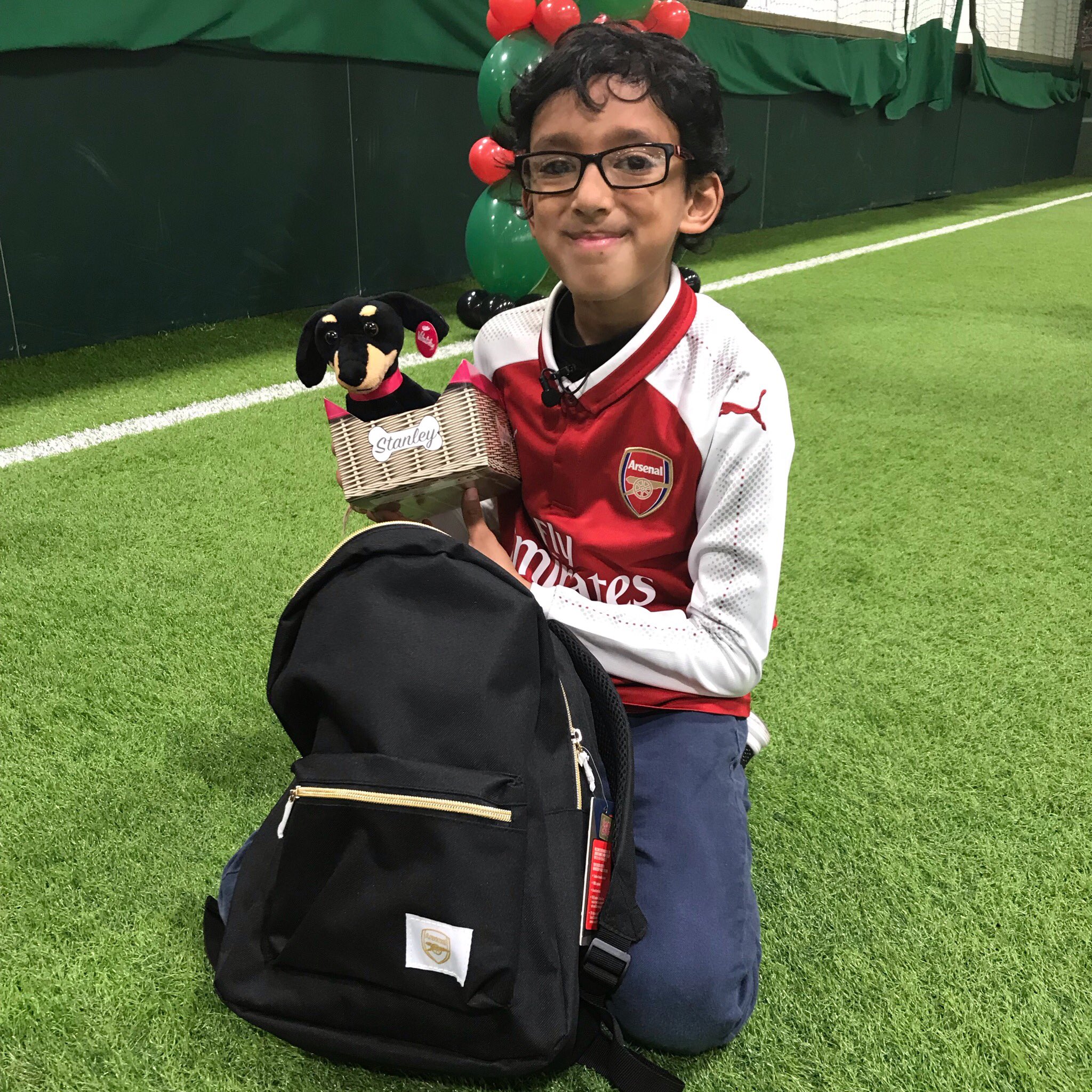 arsenal junior backpack